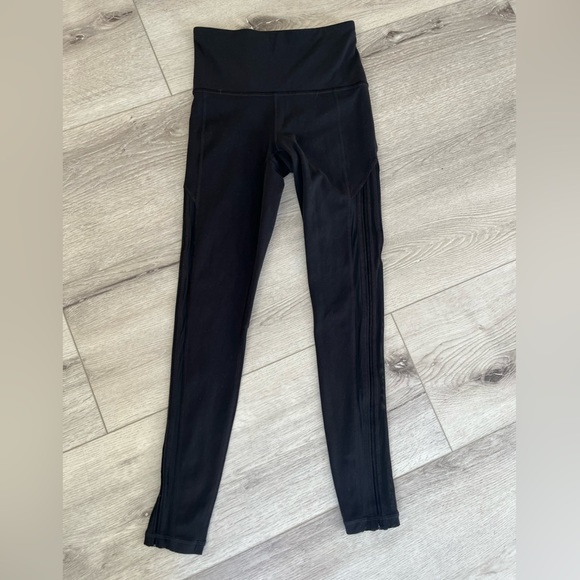 Athleta Black High-Waisted leggings - Picture 1 of 2